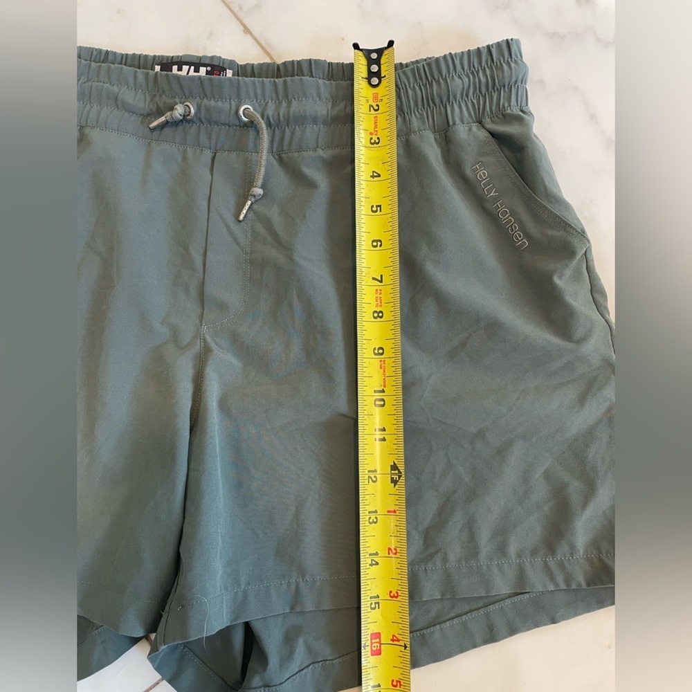 Helly Hansen, Men XL gray green 5” drawstring elastic waist comfort active short - Picture 4 of 8